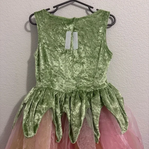 Whimsical Green and Pink Fairy Costume for Kids - Picture 7 of 14